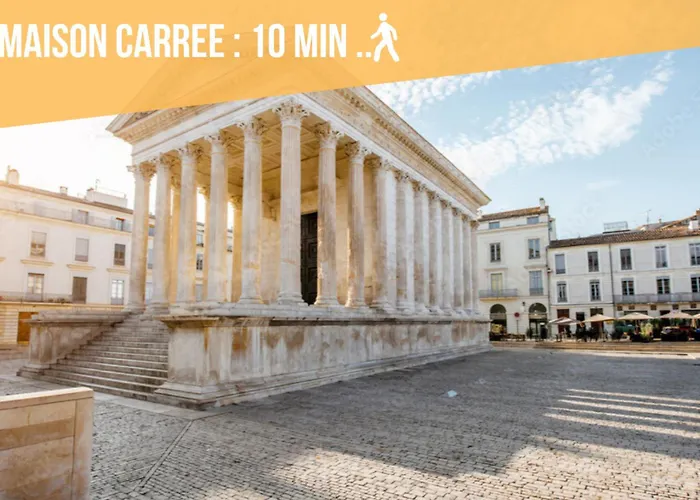 Grand 4 Centre Arenes A Pied 8 Pers Daire Nîmes